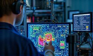 Ferramentas de hardware para diagnóstico em uso